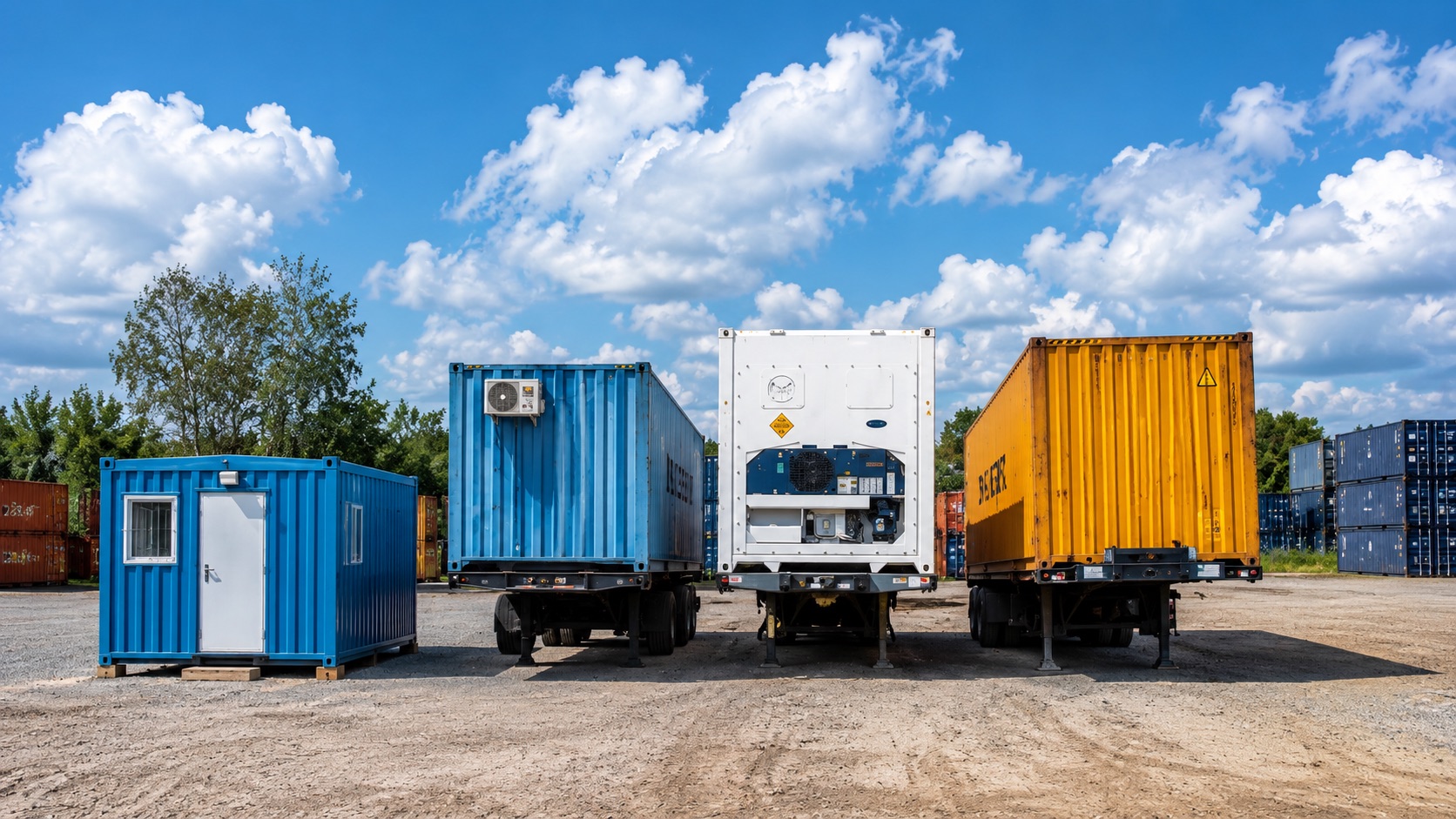 Shipping containers available for rental