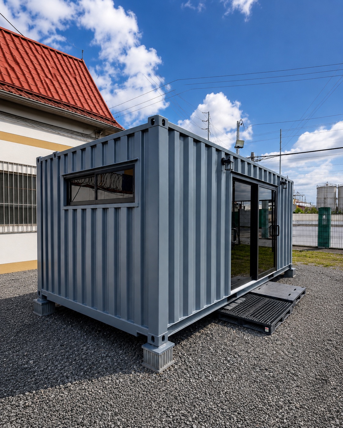 Container modification work in progress